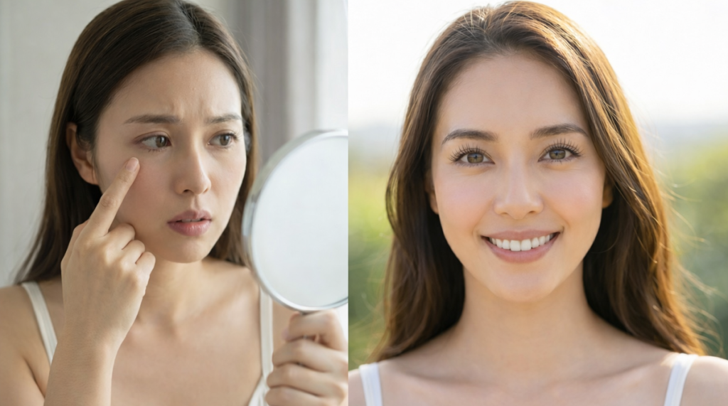 【まつ毛左右差の原因と直し方】片方だけ抜けるのはなぜ？バランスを整える調整ケア