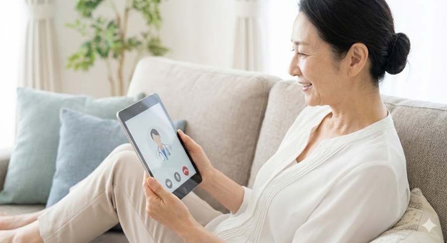 まつ毛外用薬のオンライン処方