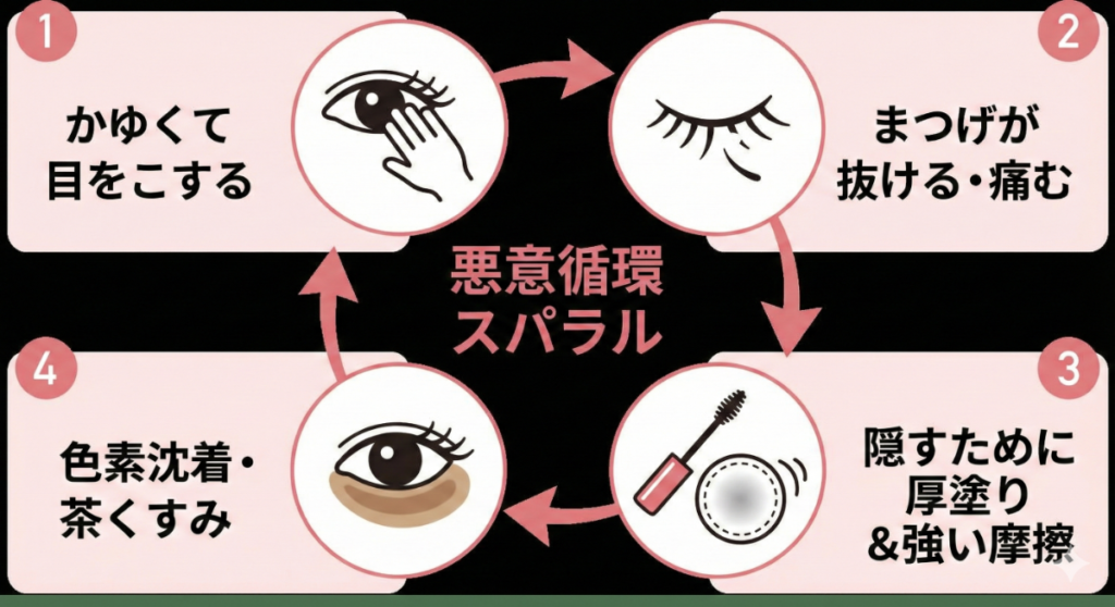 「隠すメイク」が引き起こす負のスパイラル